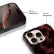Tech-Protect Lamano MagSafe Phone Case Cover iPhone 16 Pro Max - Black and Red