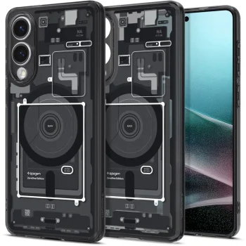 Spigen Samsung Galaxy S25 Edge Case Ultra Hybrid Mag, Black