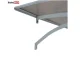 Door Canopy STARKEDACH L-160, 160 x 100 x 25 cm, Light Grey/Bronze