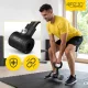 4FIZJO svarsčio rankena hanteliams, iki 45 kg, juoda