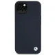 BMW iPhone 13 mini Case Silicone Signature, Navy Blue