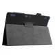 Lenovo IdeaTab 2 A10-30F (TB2-X30L) Litchi Texture Stand Leather Case, Black