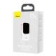 Baseus Qpow Digital Display powerbank with fast charging 10000mAh 22.5W QC/PD/SCP/FCP with built-in USB-C cable white