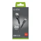 SBS USB-A to USB-C Cable (2 m), Black
