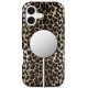 Tech-Protect Lamano MagSafe Case for iPhone 17, Brown and Beige