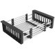 Adjustable Over-the-Sink Colander and Drying Rack DA57