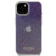 Guess iPhone 15 Case IML Faceted Mirror Disco Iridescent, Pink