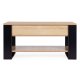 Lift-Top Coffee Table with Storage ModernHome 90 cm, oak sonoma