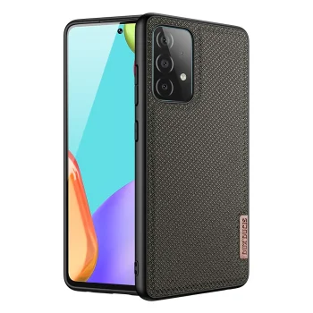 Dux Ducis Fino Nylon Fabric Case for Samsung Galaxy A72 4G, Green
