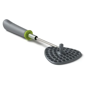 Joseph Joseph Delta Foldable Potato Masher, Grey / Green