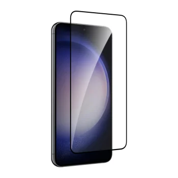 Puro Frame Tempered Glass for Samsung Galaxy S25 / S24, Black