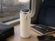 Thermal Coffee Mug with Temperature Display 400ml, Cream