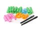 Magic Leverag Spiral Hair Rollers, 18 pcs