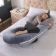 Multifunctional Maternity Pregnancy and Breastfeeding Pillow C-shape, 130x70cm