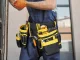 Multifunctional Tool Belt, 22 Pockets, Hammer Holder, Black