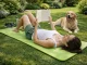 Premium Yoga and Exercise Mat with Carrying Strap 183cm, Green
