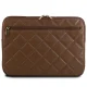 Guess Quilted 4G 14\" Laptop Sleeve, Brown