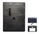 Solar LED Outdoor Lamp with Motion Sensor ZD53B, Black