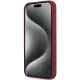 BMW iPhone 15 Pro Case Silicone Big Logo MagSafe, Red