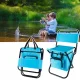 Folding Camping Chair with Cooler Bag