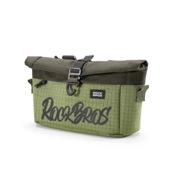 Rockbros W020 Dual-Purpose Bike Handlebar & Shoulder Bag, 1.8-2.7L - Green