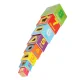 Wooden Educational Tower and Shape Sorter for Kids, 71 cm