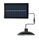 Outdoor Garden Light Solar Night LED Lamp (Chandelier) with Solar Panel (Battery) and Remote Control