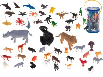 Educational Different Animals 48 pcs