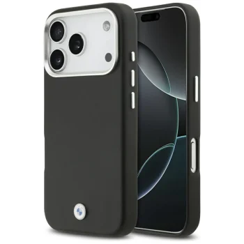 BMW Sign Full Wrapped Metal MagSafe Case for iPhone 17 Pro Black