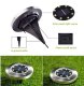 Solar Ground Garden Lights KX5255, 8 LED, IP65, 12 Pcs, Cold White