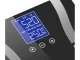 Analytical Glass Bathroom Scales with LCD Display, up to 180kg, Black