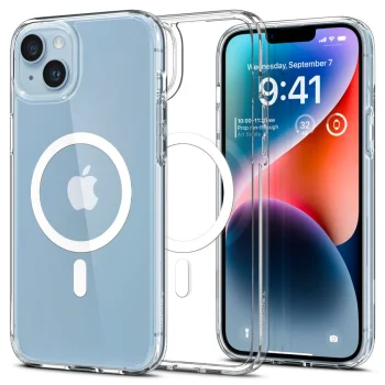 Spigen iPhone 14 Case Ultra Hybrid MagSafe, White