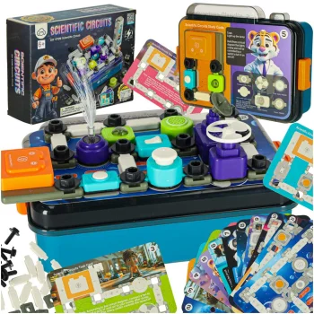 Little Electrician Educational Set 45 Elements + 12 Cards