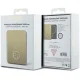Guess MagSafe Wireless Power Bank 4G Strassed Metal Logo, 3000mAh, Gold