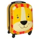 Kids Travel Suitcase on Wheels, Lion, 23.5L