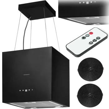 Berdsen BT-3140 Island Cooker Hood 40 cm, Black