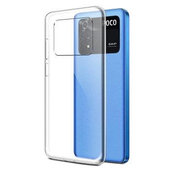 Xiaomi Poco M4 Pro 4G Ultraslim TPU Case Cover, Transparent
