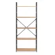 Modernhome LOFT Wooden Shelving Unit, 5 Shelves
