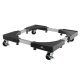 Maclean MC-119 B Mobile Appliance Base, Adjustable 700-900mm, 200kg, White
