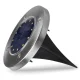Maclean MCE318 Solar In-Ground Garden LED Light, IP44, 4000K