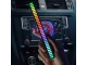 USB RGB LED Light Bar with Sound Reaction, 18 Modes, Black