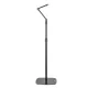 Maclean MC-337 Metal Microphone Stand, Adjustable Height, Black