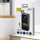 Dudao K13Pro 20000mAh Power Bank with Built-in Cables Black