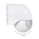 Maclean MCE203 Infrared Motion Sensor, 12m, 180°, 1200W