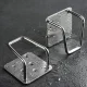 Universal Kitchen Sponge Holder / Wall Hook, Stainless Steel, Silver