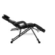 Pedicure Chair Cosmetic Bed Massage Couch AZZURRO 563S, Black