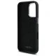 DKNY iPhone 16 Case Liquid Silicone Metal Logo, Black