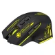 Wozinsky WMGB-1181 Wireless Optical Gaming Mouse 3200 DPI - Black/Yellow