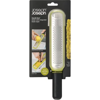 Joseph Joseph Handi-Zest Citrus Zester Grater, Green