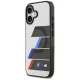 BMW M IML Metal Buttons Tricolor Lines MagSafe Case for iPhone 17 Gray
